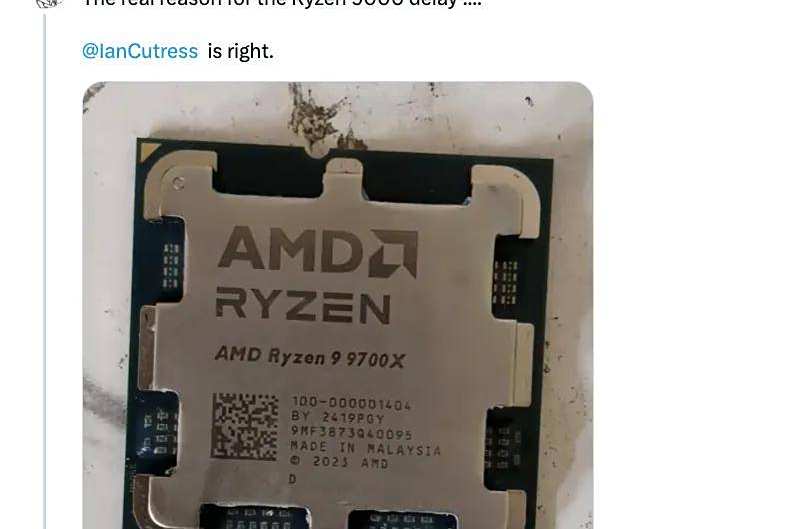 标签贴错，AMD召回所有新一代CPU