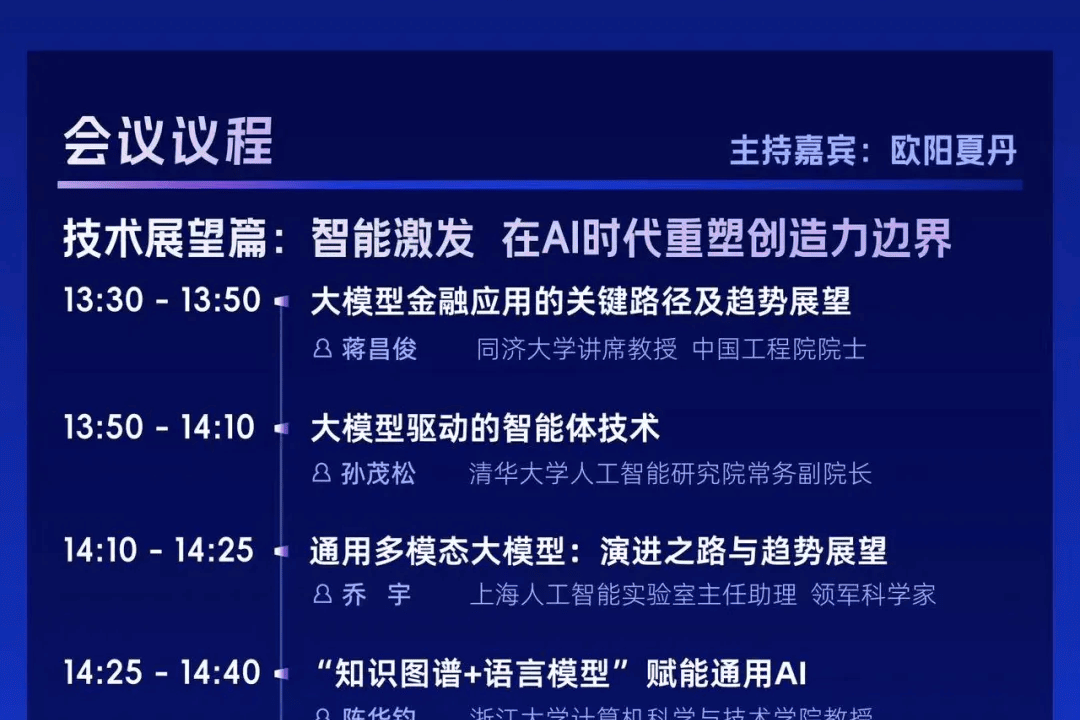 来外滩大会，论一论大模型的边界