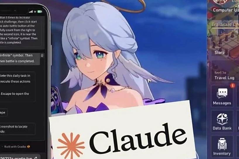 大模型代肝，自动刷《崩铁》材料，Claude操纵计算机还能这么用！