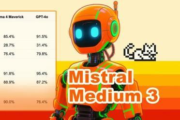欧洲黑马Mistral Medium 3来了！跑分对标最强Claude，实测大翻车