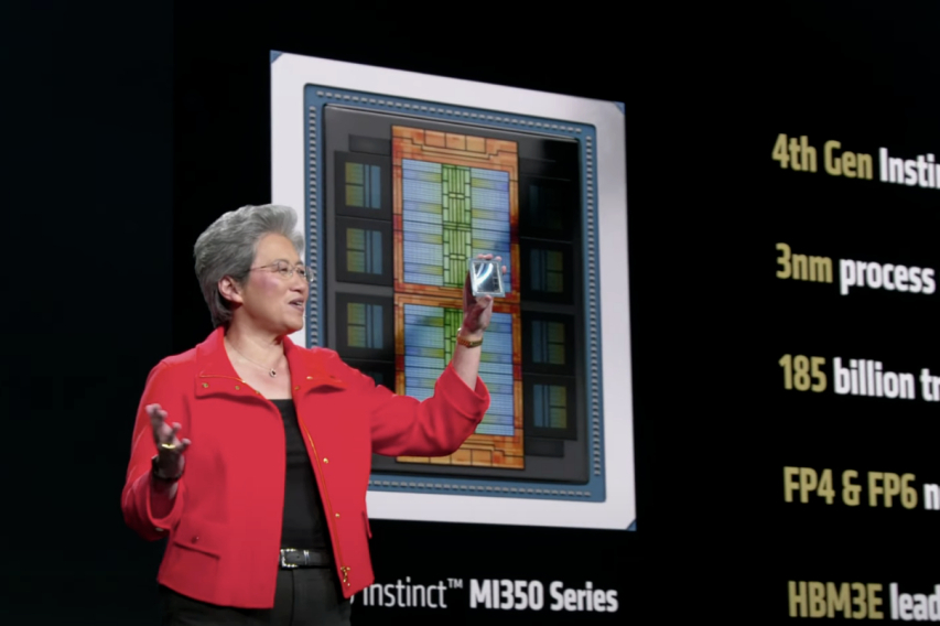 超越英伟达B200！AMD最强AI芯：1.6倍大内存、大模型推理快30%