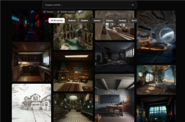 李飞飞的 World Labs 发布首款商用 3D 世界模型 Marble，支持多种输入生成