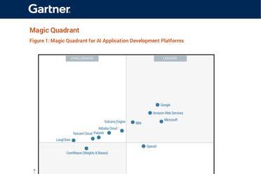 Gartner首次发布大模型报告：火山引擎排名中国厂商第一