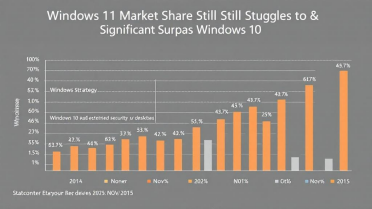 Windows 11市场份额仍难以大幅超越Windows 10