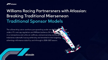 威廉姆斯车队与Atlassian合作：打破传统赞助模式