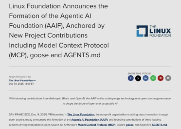AI代理行会成立 成员包括谷歌、微软、亚马逊、OpenAI、彭博