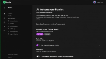 Spotify推出AI播放列表功能让用户掌控推荐算法