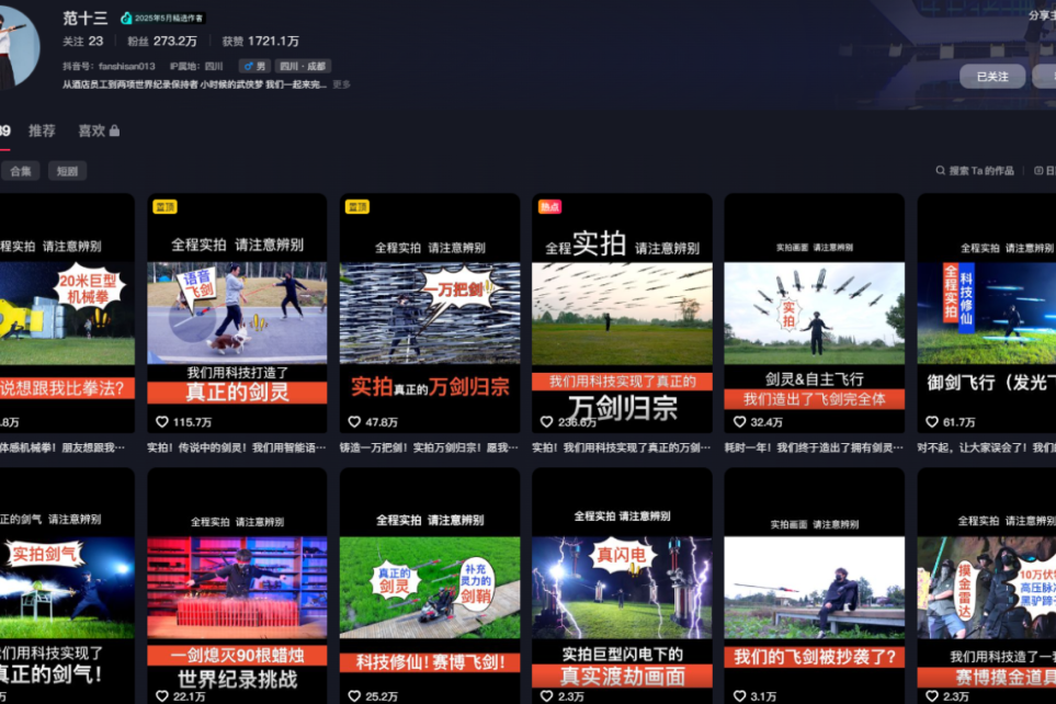 外交部发言人、央视齐赞！90后“赛博侠客”修仙大揭秘，不止万剑归宗