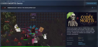 首款“100% AI 生成”游戏《Codex Mortis》引争议：是技术实验，还是创意滑坡？