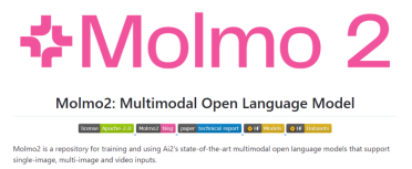 Molmo 2：多模态视频理解的“全能王”，开启智能视频分析新时代！