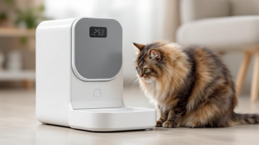 AI智能宠物健康监测站：竟说我是生病的猫