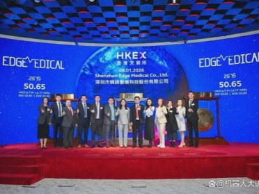 市值突破200亿！开年首个医疗机器人IPO敲钟了