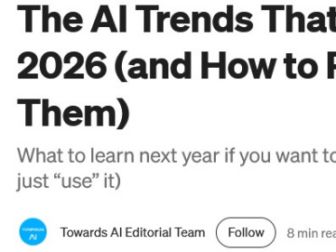 AI系统构建者的进阶之路：2026开发者最应该关注什么