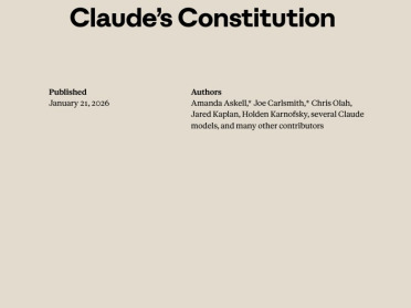 顶级AI的三观是什么样的？Claude发布最新AI宪法