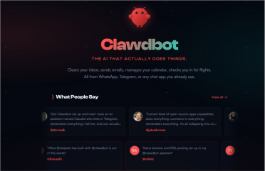 GitHub 涨星之王！Clawdbot 一天狂揽9000Star，开源“赛博管家”火遍极客圈