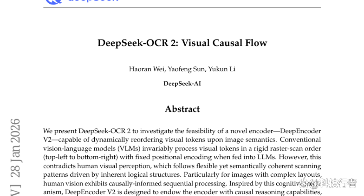 DeepSeek-AI突破传统视觉：像人类一样“聪明阅读”图像的AI模型