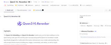 Qwen3-VL-Reranker：阿里通义开源的跨模态重排序模型