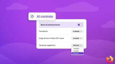 火狐 Firefox 148 浏览器即将上线：引入“AI 控制”面板，支持一键屏蔽所有 AI
