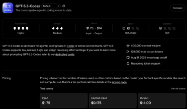 全线开放！OpenAI 发布 GPT-5.3-Codex：深度融合推理能力的“最强编程智能体”