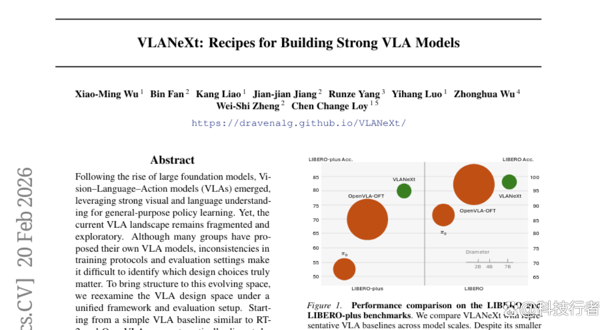 南洋理工大学VLANeXt：机器人实现世界理解与行动智能协同