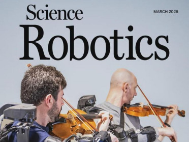 Sci Robot最新封面：颠覆认知！机器人让两位音乐家实现“触觉沟通”，默契度完胜视觉