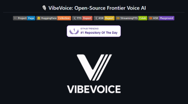 微软开源前沿语音 AI 家族 VibeVoice：单次处理 90 分钟多说话人对话，GitHub 迅速获 27K Star