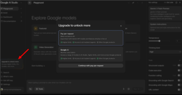 Google AI Studio 直接支持 AI 订阅计划，按请求付费独享“所有模型+智能体”？