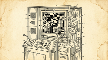 当快餐点餐屏幕变成Linux终端