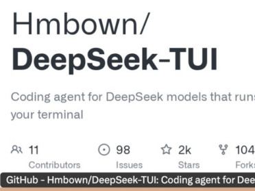 “DeepSeek版Claude Code”，Github 2.3k星