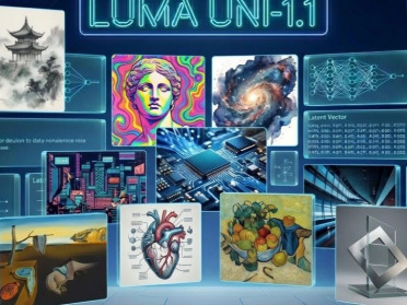 Luma Uni-1.1 API开放，图像模型榜单第三，文字渲染直逼GPT image 2