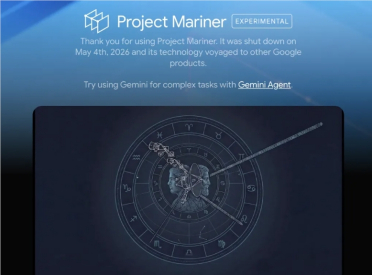 谷歌停运 Project Mariner，核心技术融入 AI 模式