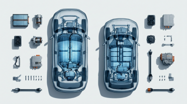 Lucid平价中型SUV Cosmos原型车现身，与特斯拉Model Y同框比较