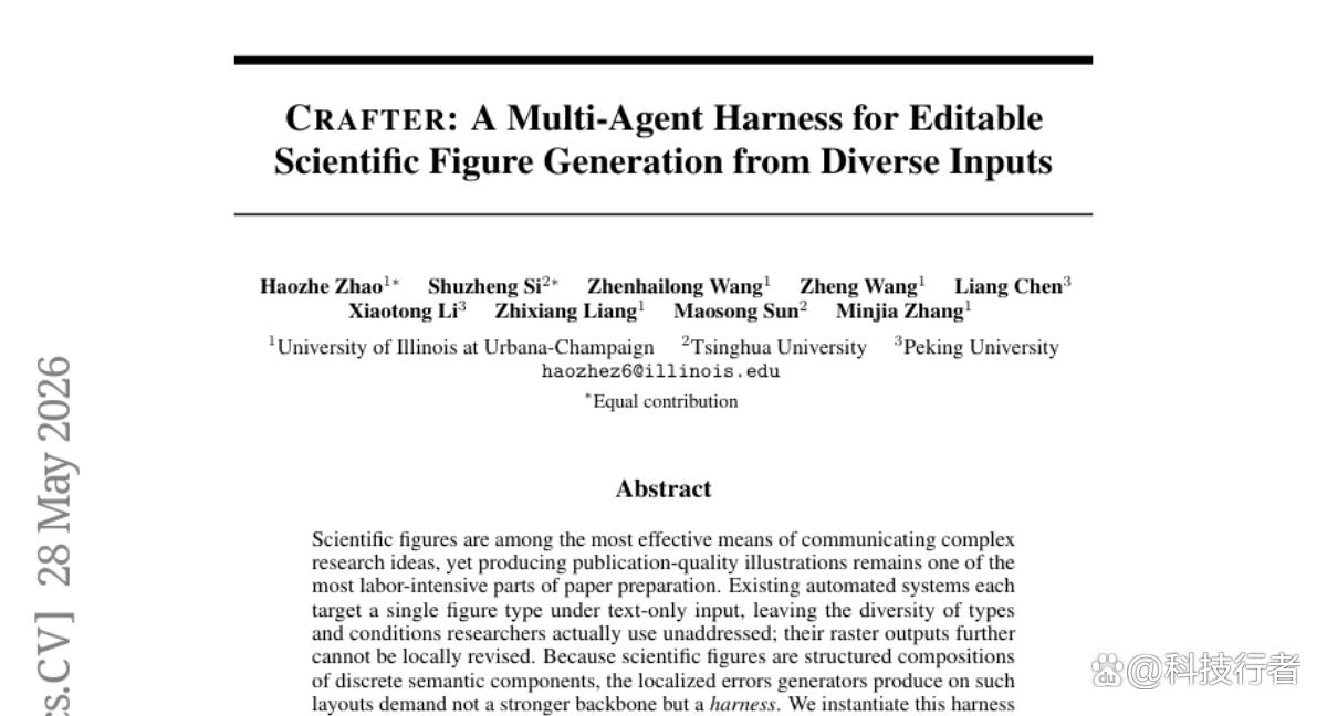 伊利诺伊大学、清华与北大联合研发的智能科研绘图系统