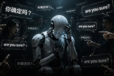 一句「你确定吗」，大模型集体暴露「讨好型人格」？
