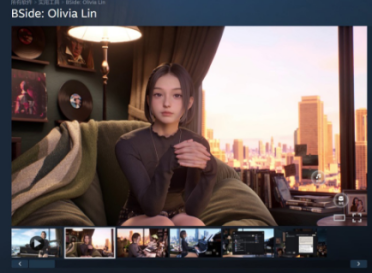 米哈游AI陪伴软件《BSide: Olivia Lin》开启抢先体验，支持MIDI上传生成音乐视频