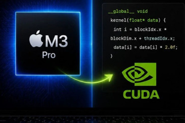 一份CUDA源码，跑上了苹果GPU