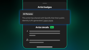 Spotify推出“AI Persona”标签，算法推荐默认排除AI虚拟艺人音乐