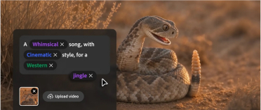 Adobe Firefly音频工具全面上线，支持AI生成音乐、语音和音效