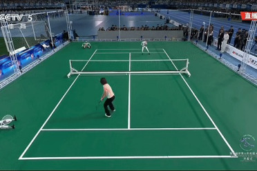 AstraTennis时刻来了！人形机器人全球首次挑战单打、混双
