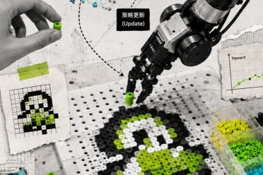 UniSteer用机械臂「拼豆」：让人类指导进入VLA噪声空间强化学习