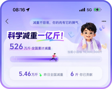 275万网友用阿福减重超500万斤：AI或引爆健康消费 体脂秤血糖