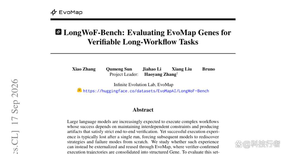 LongWoF-Bench：当AI学会了做一件事，这份经验能传给下一个AI吗