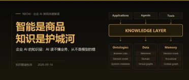 智能是商品，知识是护城河：企业 AI 缺的语义那一层